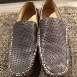 Lucky Brand Dark Brown Leather Loafers